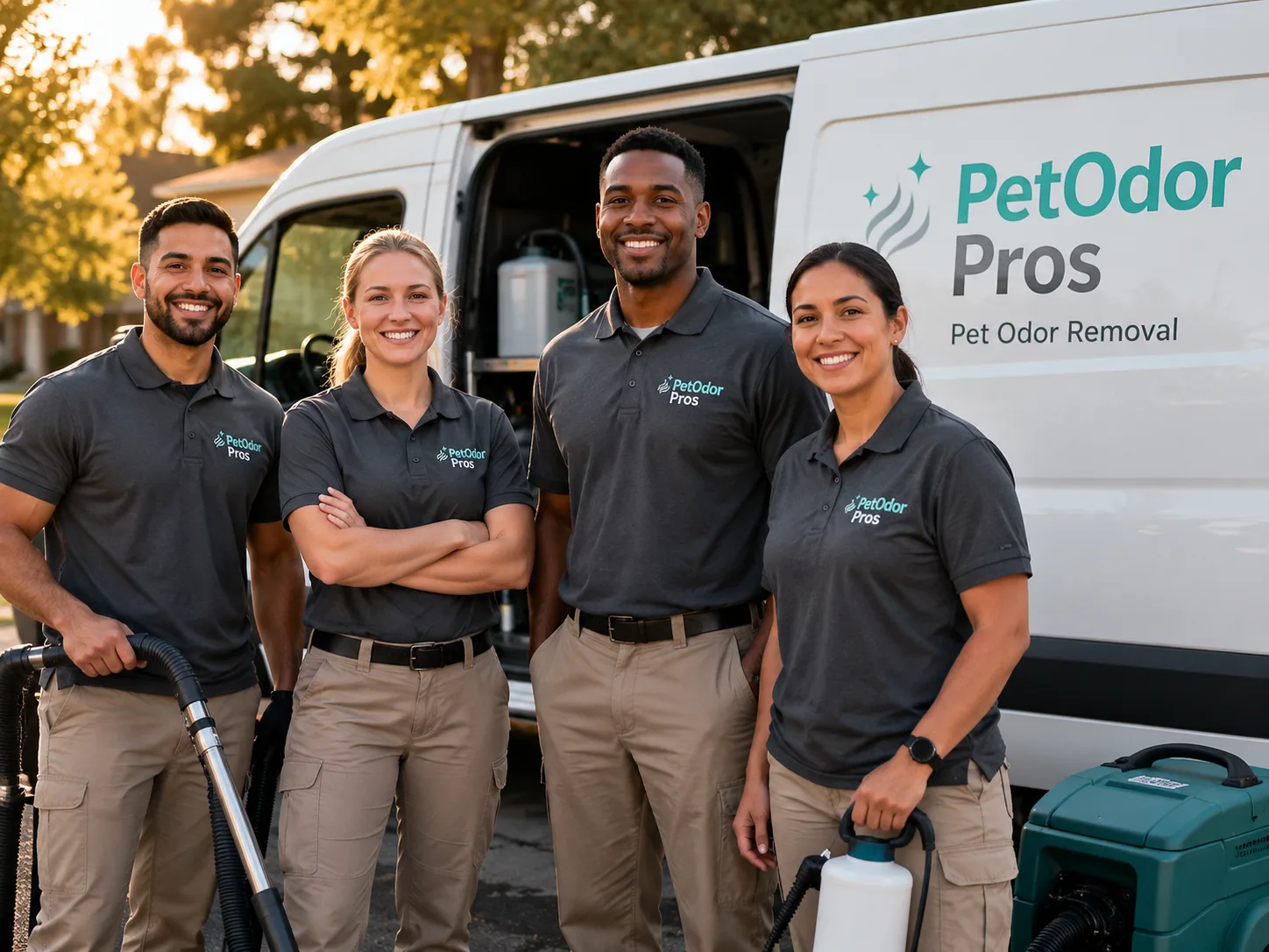 Pet Odor Removal team serving Paulina, OR